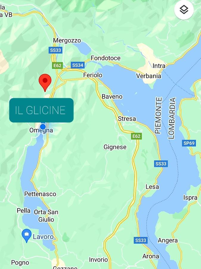 Casa Vacanza Il Glicine Casale Corte Cerro Екстер'єр фото
